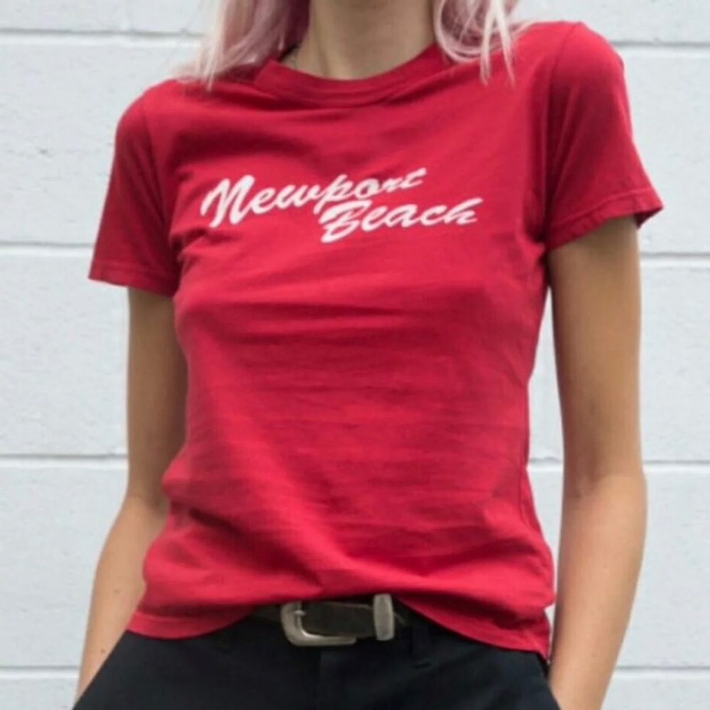 brandy melville newport beach shirt